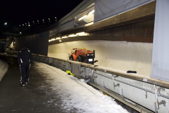 Accident on ice rink