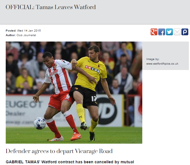 tamas watford