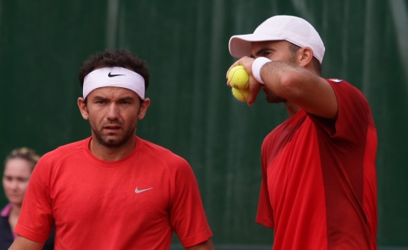 Horia Tecău și Florin Mergea formează în prezent echipa de dublu a echipei de Cupa Davis a României  FOTO: Gabriel Pătruț 