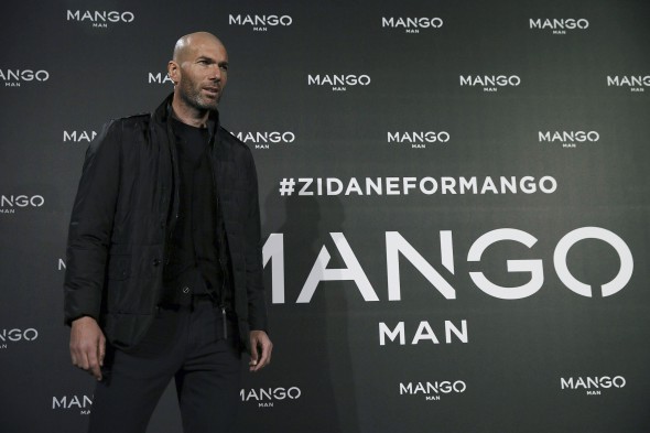 Zidane is new face of Mango