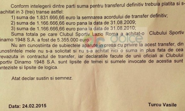 Un fost acționar de la Dinamo a fost audiat la DNA. Ce a declarat acesta