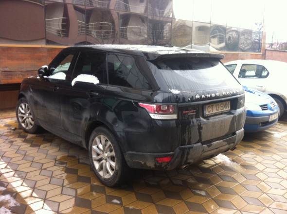 Mașina familiei Halep