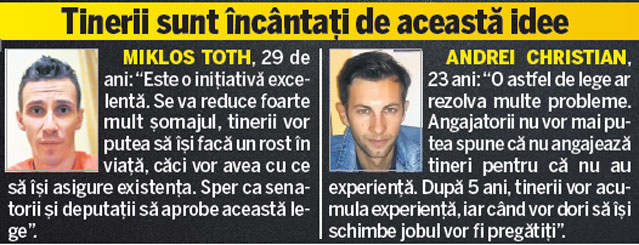 Se pregătește programul «Primul job»