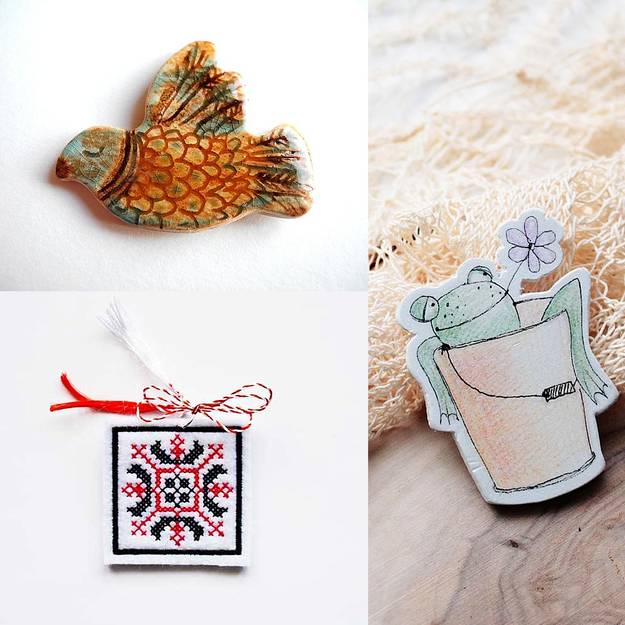 Cele mai creative mărţişoare cu şi sub 10 lei