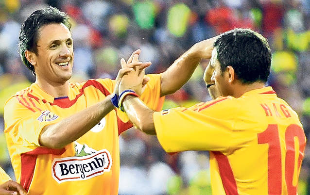 L-am făcut pe Hagi să râdă!