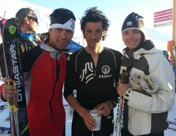 Ionuț Gălițeanu și Kilian Jornet