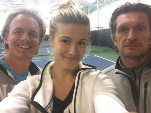 Bouchard o sperie rău pe Halep! Eugenie și-a găsit antrenorul ideal