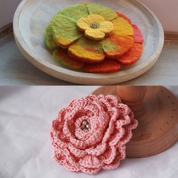 Florile primăverii transpuse în bijuterii purtabile