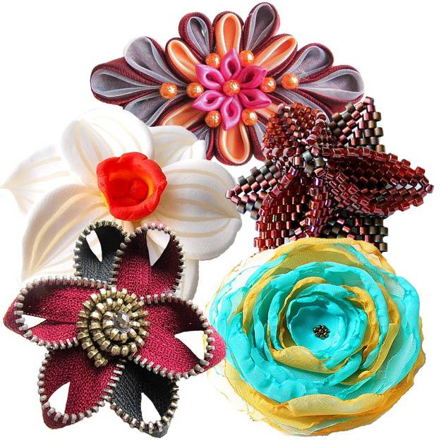 Florile primăverii transpuse în bijuterii purtabile