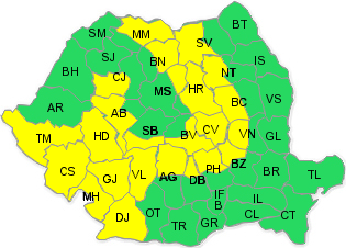 COD GALBEN DE VISCOL ȘI NINSORI. Vezi până când ține urgia