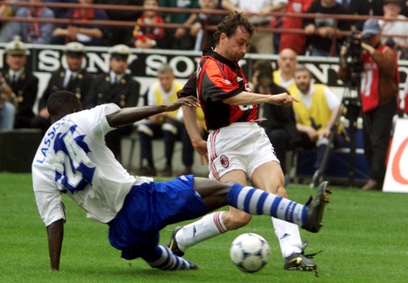 SOCCER-AC MILAN VS SAMPDORIA GENOA