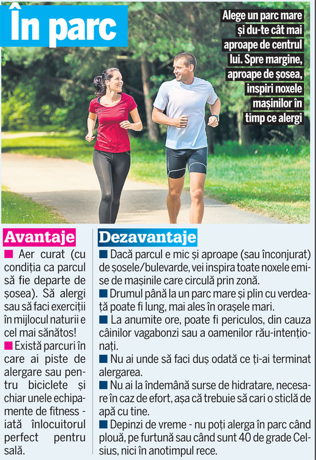 Unde e mai bine să facem sport: acasă, la sală sau în parc? Specialistul ne spune