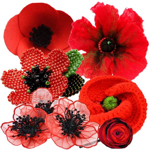 Bijuterii speciale inspirate din floarea de mac