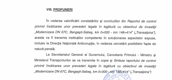 Guvernul sesizează DNA pentru contractul Transalpina, arătând implicarea lui Orban şi Vosganian