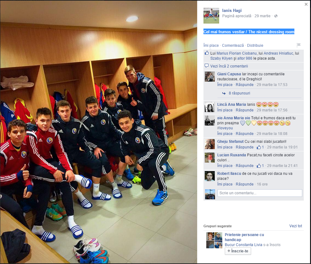 hagi ianis facebook