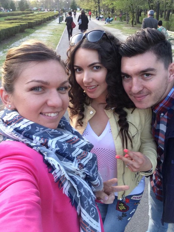 Simona Halep și rudele