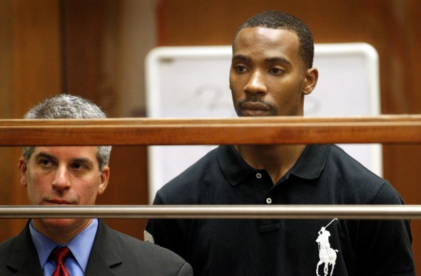 Former Los Angeles Lakers guard Javaris Crittenton appears in Los Angeles Superior Court