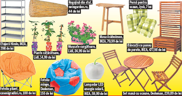 Nu-i depozit de vechituri, ci oază de relaxare | Aranjează balconul pentru vară