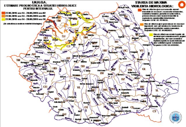 COD ROŞU de inundaţii! Ploile au făcut prăpăd în nord-vestul ţării
