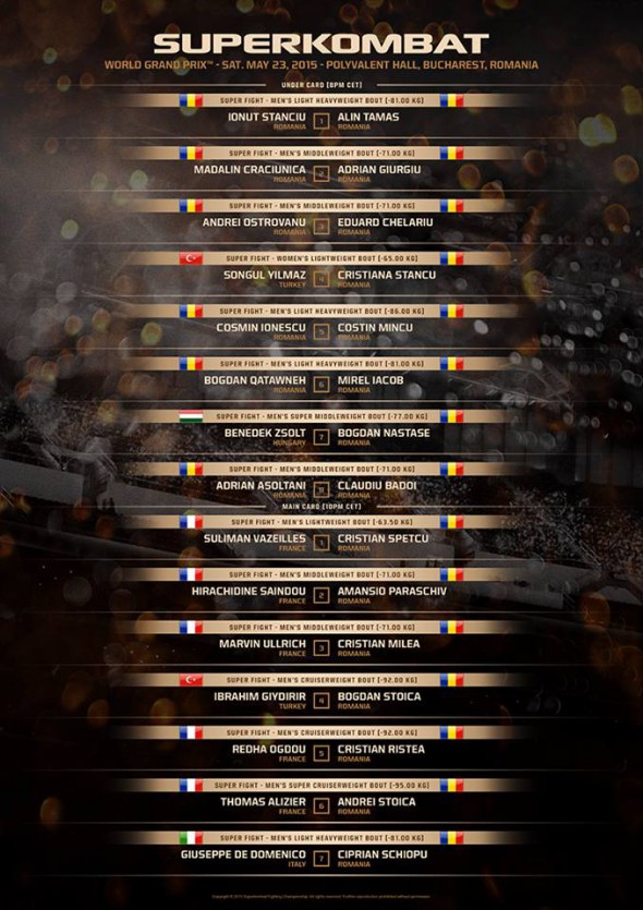 fight card