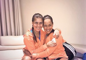 Ana Ivanovici, Sorana Cîrstea