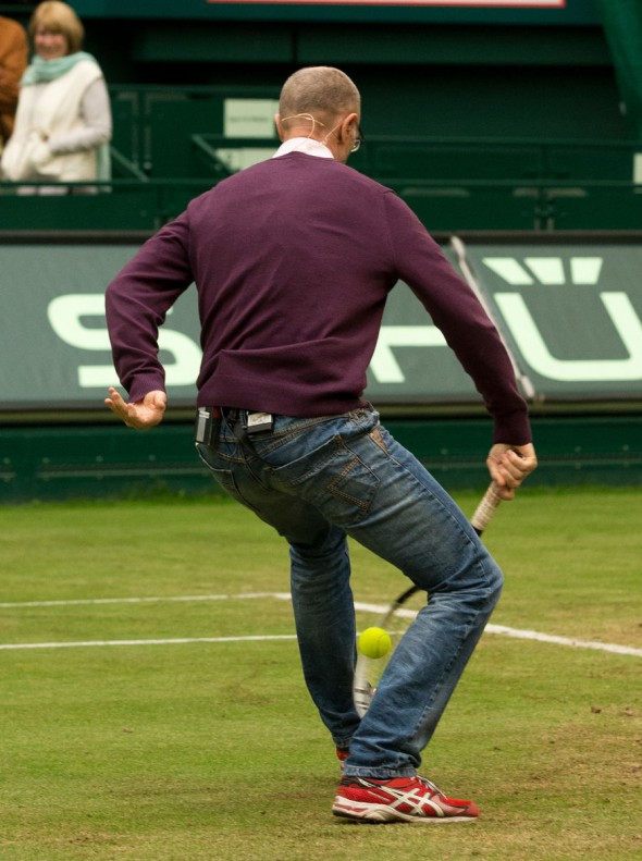 Matthias Stach TV KommentatorTennis - Gerry Weber Open - Halle / Westf. - ATP 500 -  Gerry Weber Stadion  - Germany - 2015