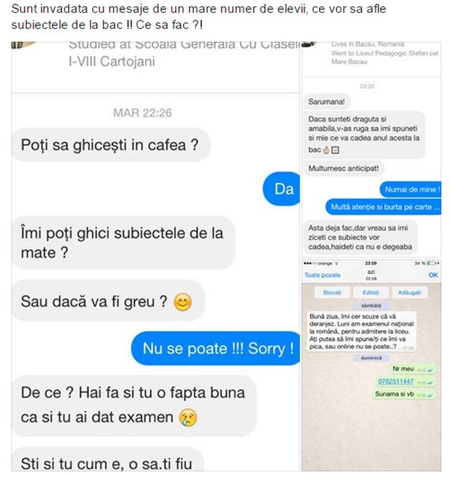 EXCLUSIV Până unde ajunge disperarea elevilor români! Au apelat la vrăjitoare ca să le ghicească subiectele la BAC