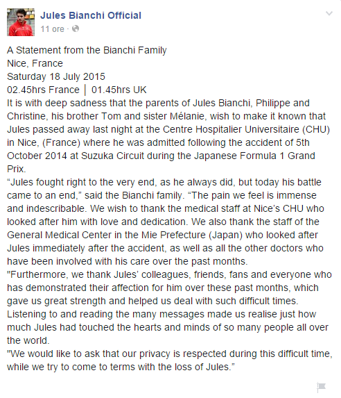 Jules Bianchi fb