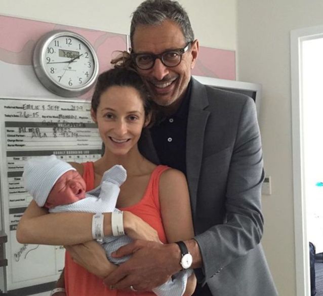 Jeff Goldblum, tată la 62 de ani! Prima fotografie cu fiul actorului