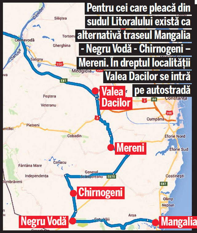 Scapă de aglomeraţie! Nu trebuie ca relaxarea din weekendul petrecut la mare să se piardă pe drum