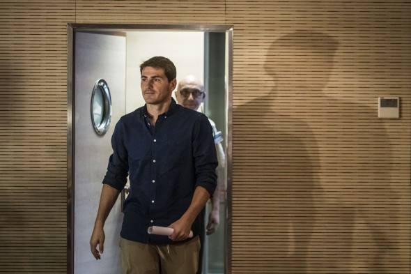 Farewell press conference Casillas