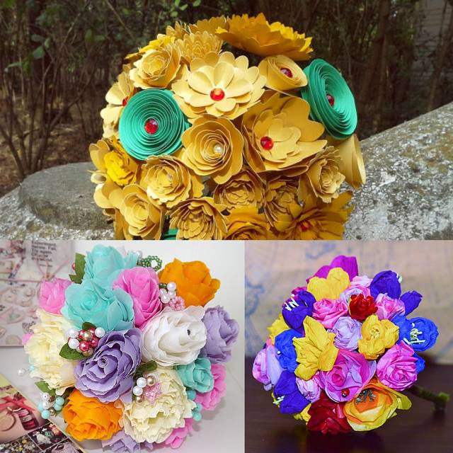 Top 12 buchete colorate pentru mirese de pe Breslo.ro 