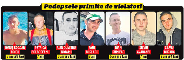 Satul violatorilor a fost blocat cu două ore înainte de pronunțarea sentinței