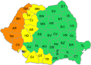 CODUL PORTOCALIU de caniculă a fost prelungit. Ne aşteaptă încă două zile de foc