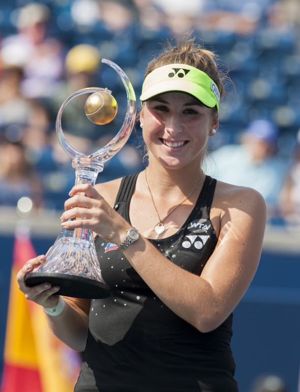 Women's Tennis - Belinda Bencic vs Simona Halep