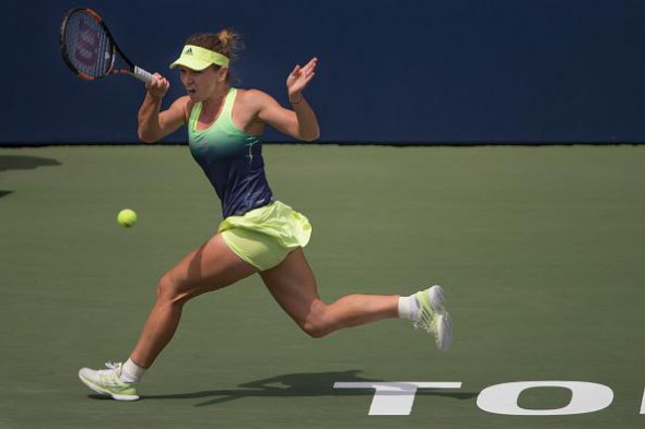 Simona Halep a alergat cât un cal de curse la meciul din ”optimi”