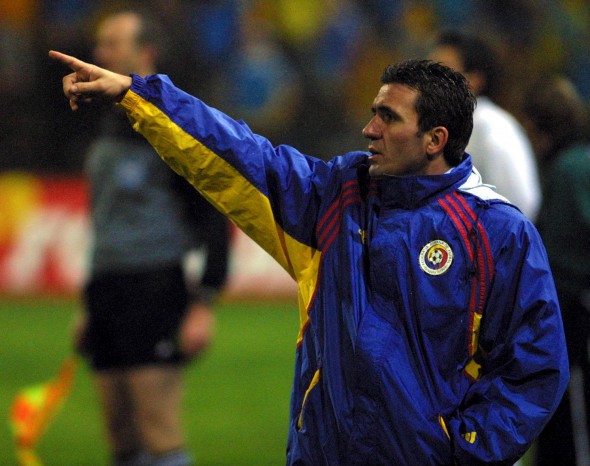 SOCCER-ROMANIA-HAGI