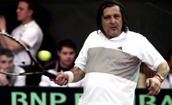 ROMANIA - TENNIS DEMO - ILIE NASTASE