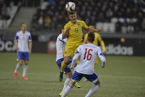 FOTBAL - PRELIMINARII CE 2016 - INSULELE FEROE - ROMANIA