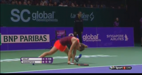 Halep spagat