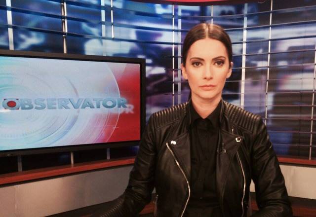 Solidaritate cu victimele din Colectiv. Cum a intrat Andreea Berecleanu în direct, astăzi. E pentru prima dată când apare aşa la ştiri