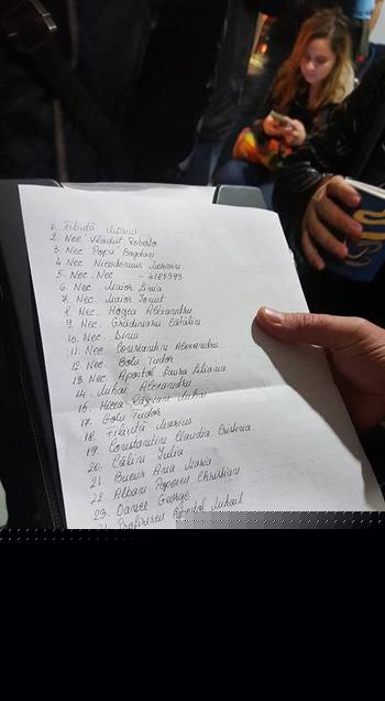 Lista persoanelor rănite în incendiul din Club Colectiv