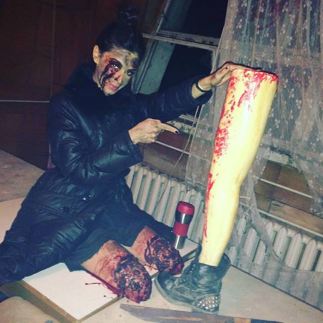 Natalia Mateuț, fotografie ȘOCANTĂ! Cum s-a pregătit de Halloween | FOTO ÎN ARTICOL