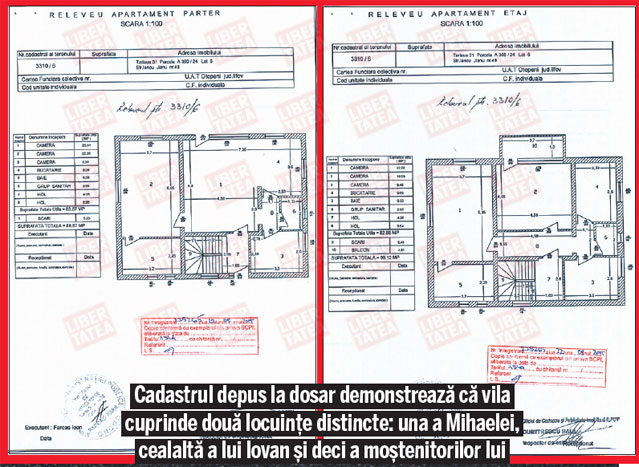 Actele care anunță războiul! Deși fosta iubită a pilotului le-a dat interzis moștenitorilor lui în vila din Otopeni, cadastrul arată că ea deține doar un apartament acolo | EXCLUSIV