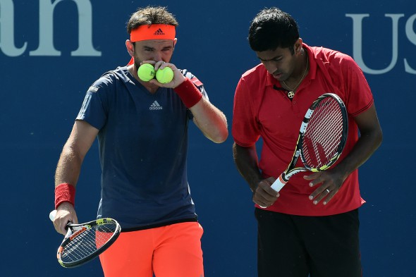 Rohan Bopanna and Florin Mergea - Dominic Inglot and Robert Lindstedt Men's Doubles Quarterfinals