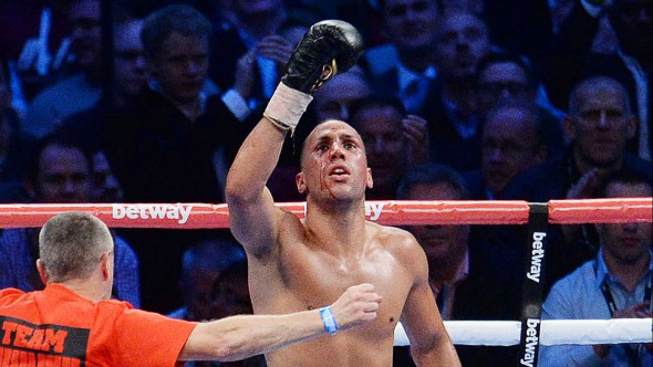 Boxing super-middleweight - James DeGale vs Brandon Gonzales