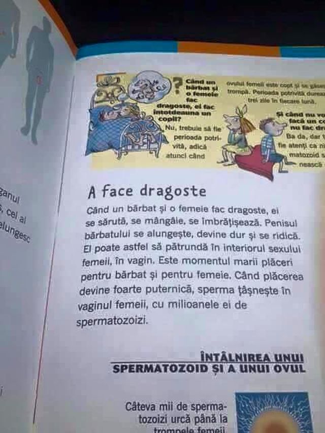 "Ceva oribil!" Daniel Buzdugan, dezgustat de un manual de clasa a IV-a de Educaţie Sexuală 