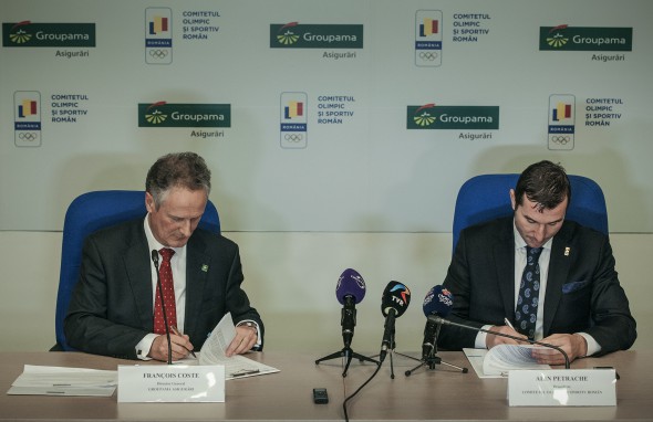 Semnare parteneriat Groupama COSR