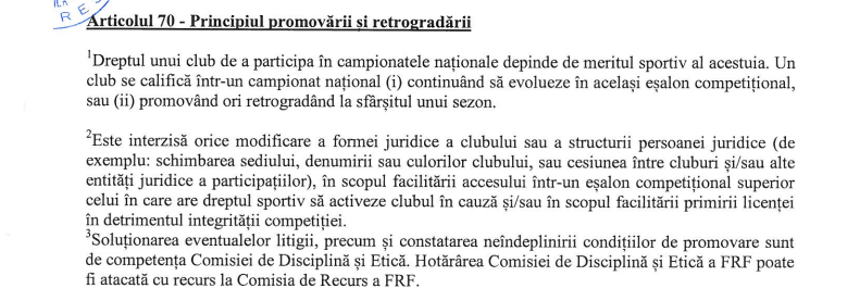 Statul FRF 2014 Art 54