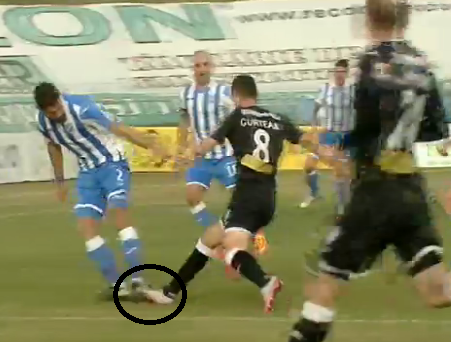 Faza penalty-ului   FOTO: Captură foto Digi Sport